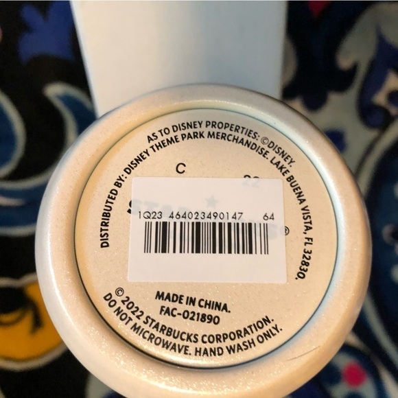 Disney Disneyland Starbucks Mickey Icon Holiday Stainless Steel Water Bottle - Picture 6 of 6